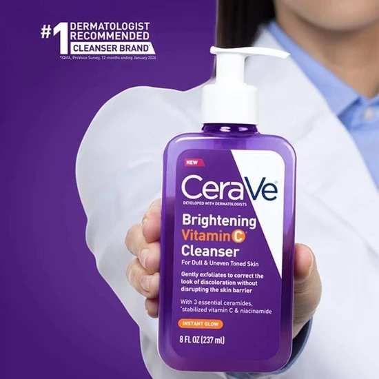 CeraVe Brightening Vitamin C Cleanser