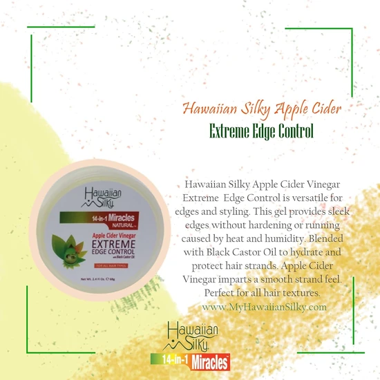 Hawaiian Silky Apple Cider Vinegar Extreme Edge Control 68 g