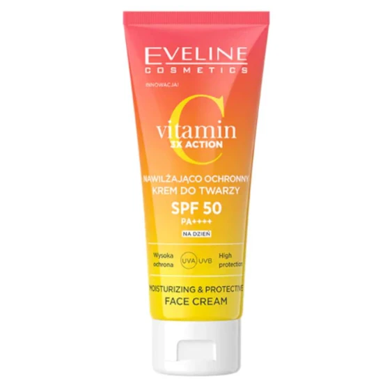 Eveline Vitamin C 3x Action Moisturising Protective Face Cream 30ml