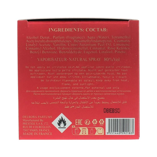 Delroba Mystique Mirage Eau De Parfum 100ml