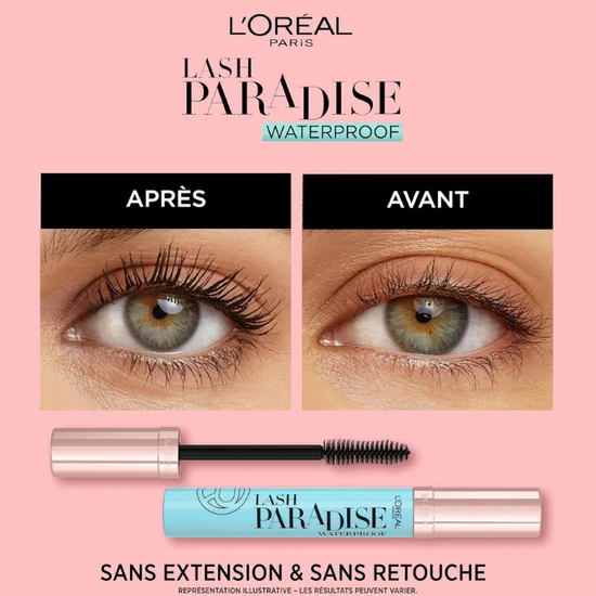 L'Oreal Paris Intense Volume Waterproof Mascara Black