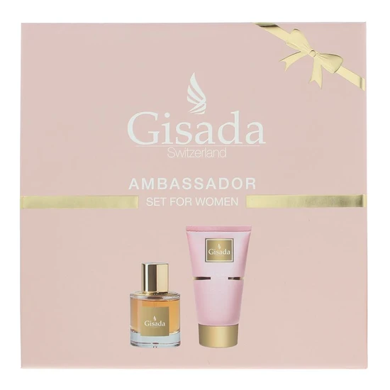 Gisada Ambassador Women Eau De Parfum 50ml + Shower Gel 100ml 50ml