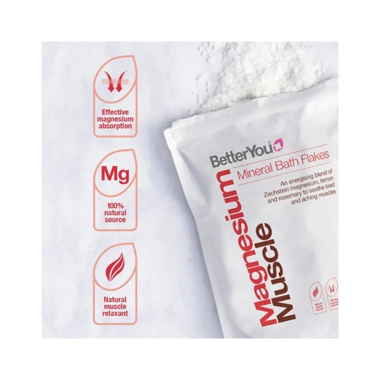 BetterYou Magnesium Muscle Bath Flakes 1kg
