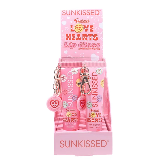Sunkissed Love Hearts Lip Gloss 16ml