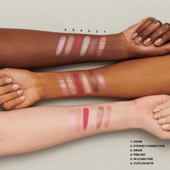 MAC Connect In Colour Eyeshadow Palette Rose Lens