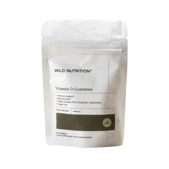 Wild Nutrition Food Grown Vitamin D Gummies 60 Gummies