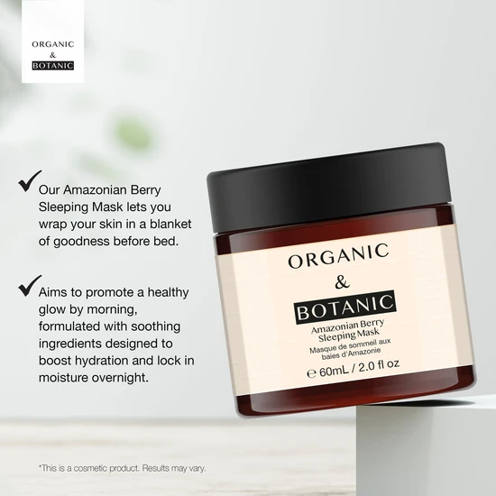 Organic & Botanic Amazonian Berry Sleeping Mask 60ml