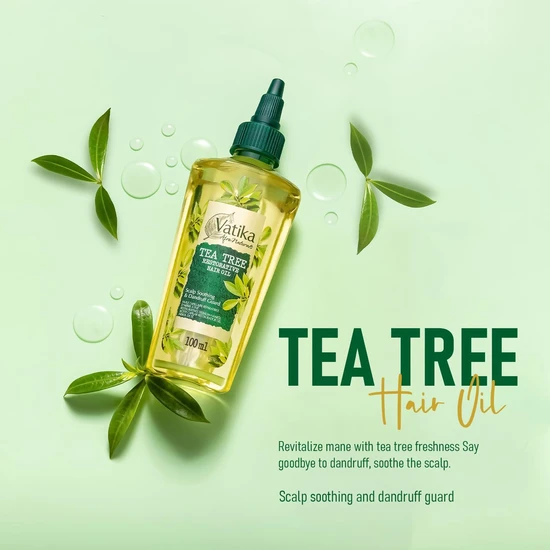 Dabur Afro Naturals Tea Tree Restorative Hair Oil 100ml