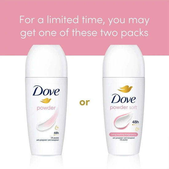 Dove Powder Soft Anti-Perspirant 50ml