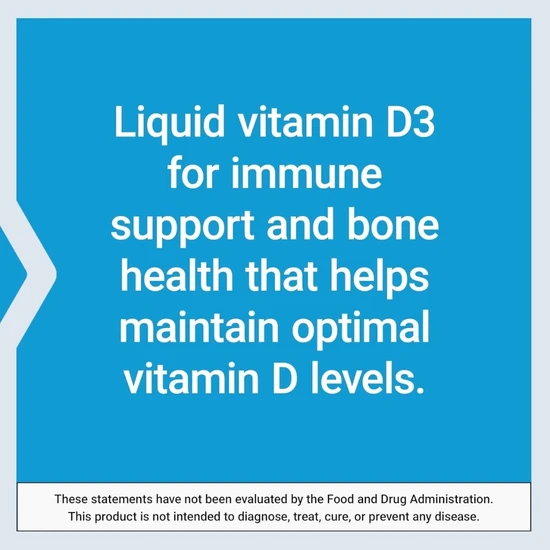 Life Extension Liquid Vitamin D3 50mcg 29ml