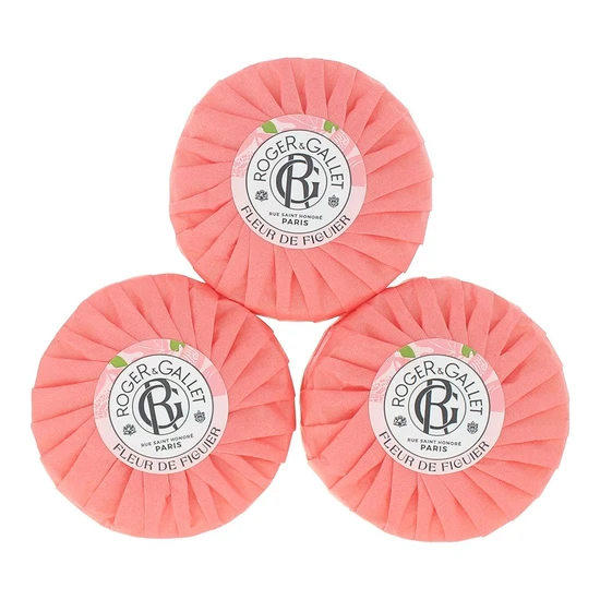 Roger & Gallet Fleur De Figuier Soap 3 x 100g
