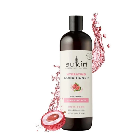 Sukin Smooth & Shine Lychee & Guava Hydrating Conditioner 500ml