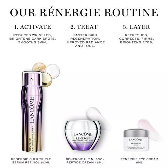 Lancôme Renergie C.R.x. Triple Serum Retinol Gift Set 50ml