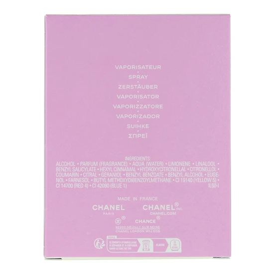 CHANEL Chance Eau De Parfum 50ml
