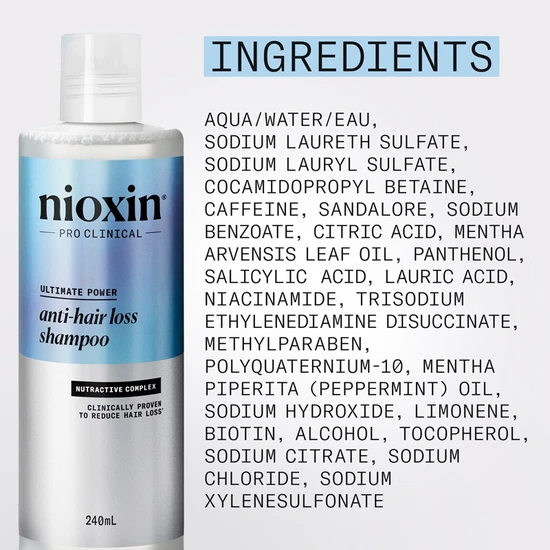 Nioxin Pro Clinical Anti-Hair Loss Shampoo 240ml