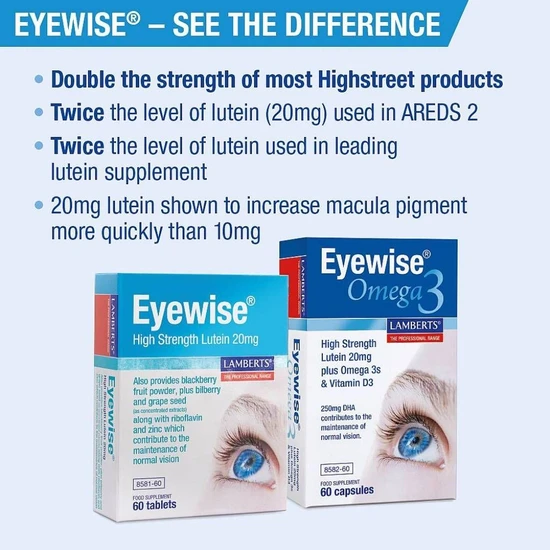 Lamberts Eyewise Tablets 60 Tablets