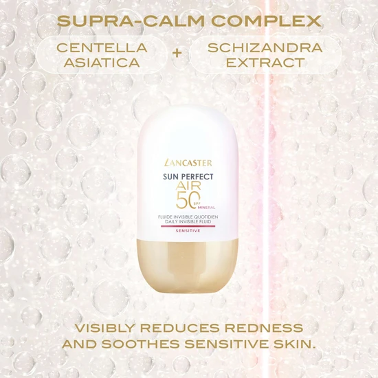 Lancaster Sun Perfect Air Daily Invisible Fluid SPF 50 Sensitive Mineral 40ml
