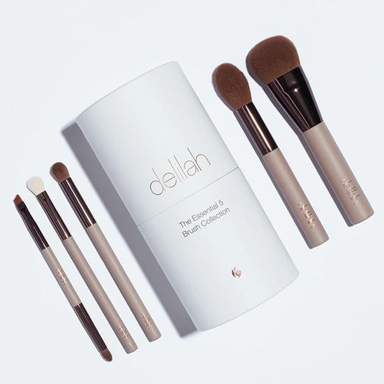 delilah Cosmetics Piece Brush Collection