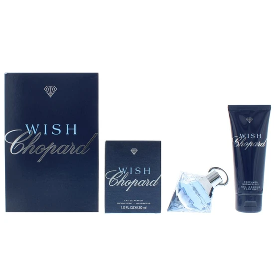 Chopard Wish Gift Set 30ml Eau De Parfum + 75ml Shower Gel