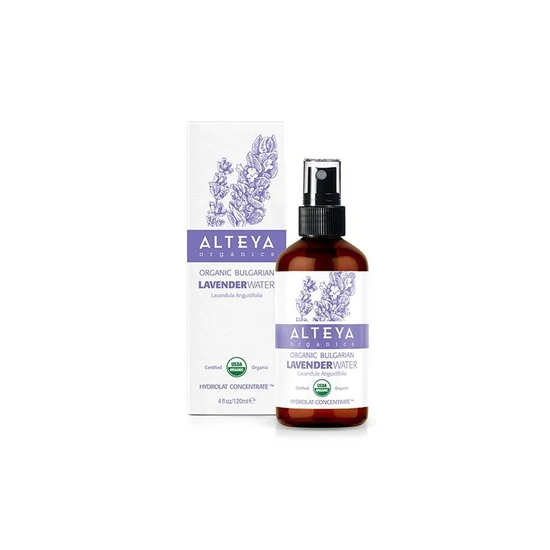 Alteya Organics Bulgarian Lavender Glass Water Spray 120ml