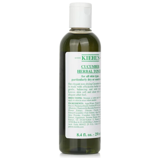 Kiehl's Cucumber Herbal Alcohol Free Toner 250ml