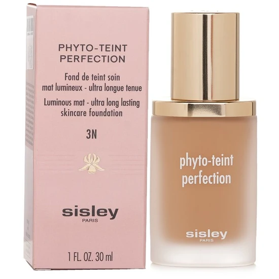 Sisley Phyto Teint Perfection Luminous Mat-Ultra Long Lasting Skin Care Foundation 3n Apricot