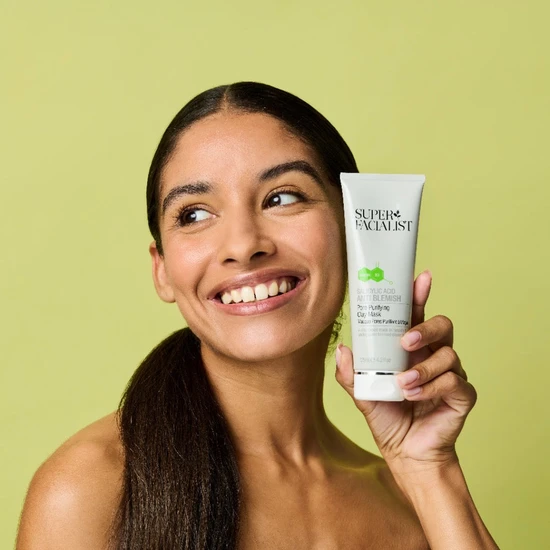 Super Facialist Salicylic Acid Anti Blemish Pore Purifying Clay Mask 125ml