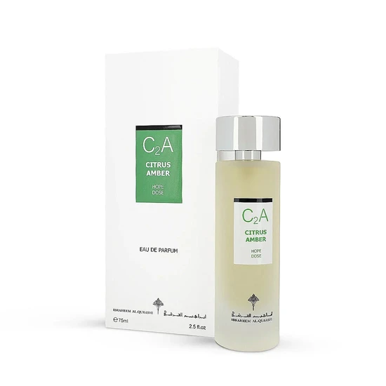 Ibrahim Al Qurashi Hope Dose Citrus Amber Eau De Parfum 75ml