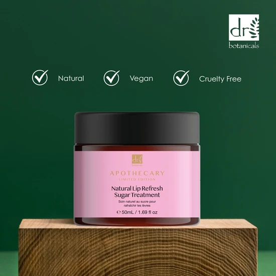Dr Botanicals Natural Lip Refresh Sugar Treatment 50ml