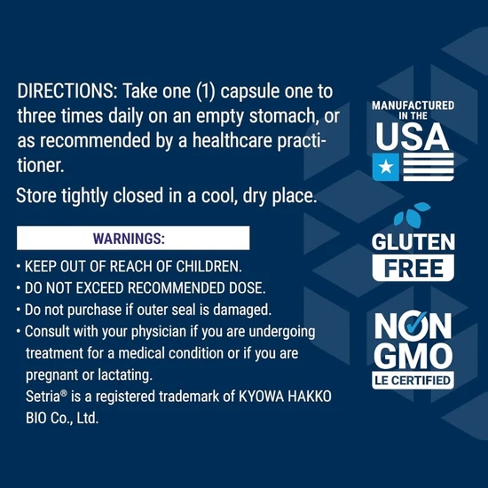 Life Extension Glutathione Cysteine & C Vegicaps 100 Vegicaps