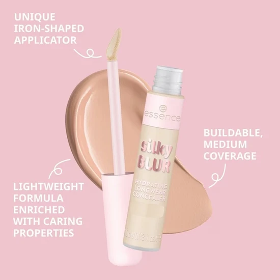 essence Silky Blur Hydrating Longwear Concealer 130