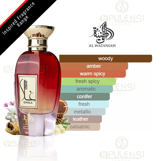 Al Wataniah Ghala Perfume Eau De Parfum 100ml