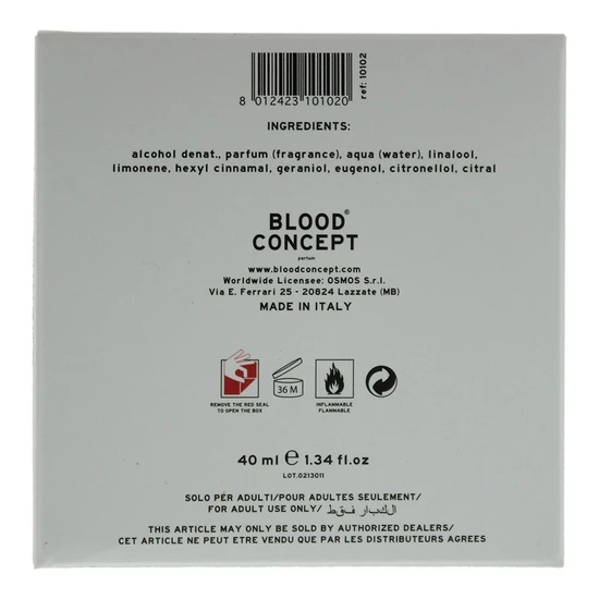 Blood Concept A Dropper Eau De Parfum 40ml