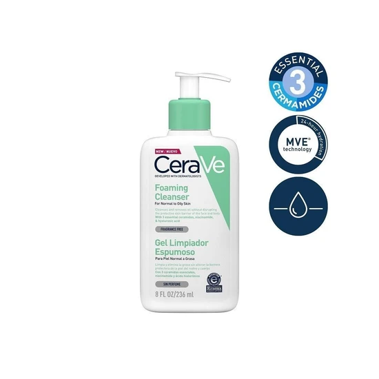 CeraVe Foaming Cleanser 2 x 236ml