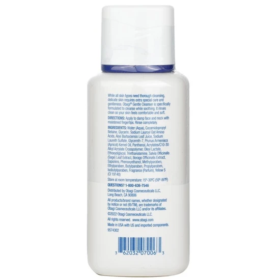 Obagi Nu Derm Gentle Cleanser 198ml