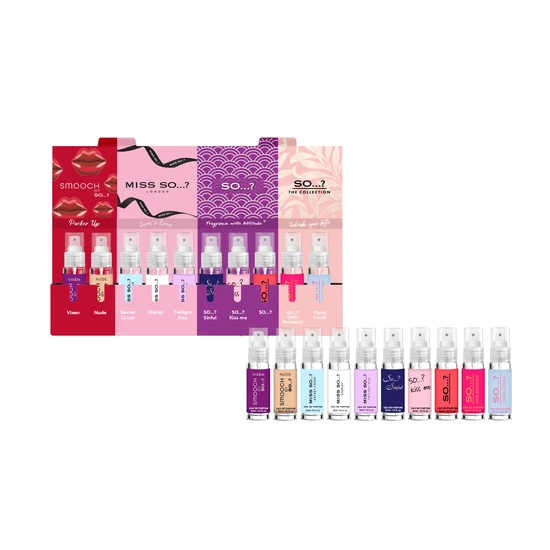 SO...? Iconic Bestsellers Mini Discovery Perfume Set 10 x 5ml
