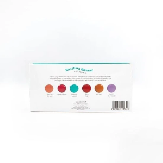 essie Bustling Bazaar Collection Nail Polish Set Of 6 Nail Polishes