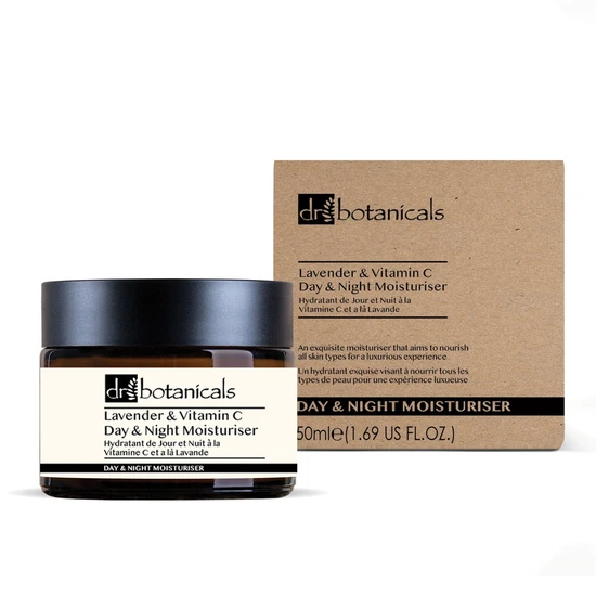 Dr Botanicals Lavender & Vitamin C Day & Night Moisturiser 50ml