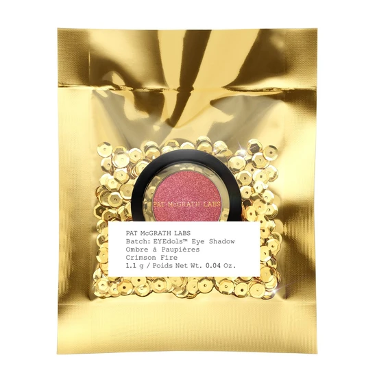 Pat McGrath Labs EYEDOLS Metallic Eyeshadow Crimson Fire (Red Shimmer)