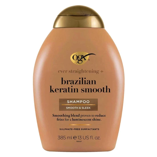 OGX® Brazilian Keratin Smooth Shampoo 385ml