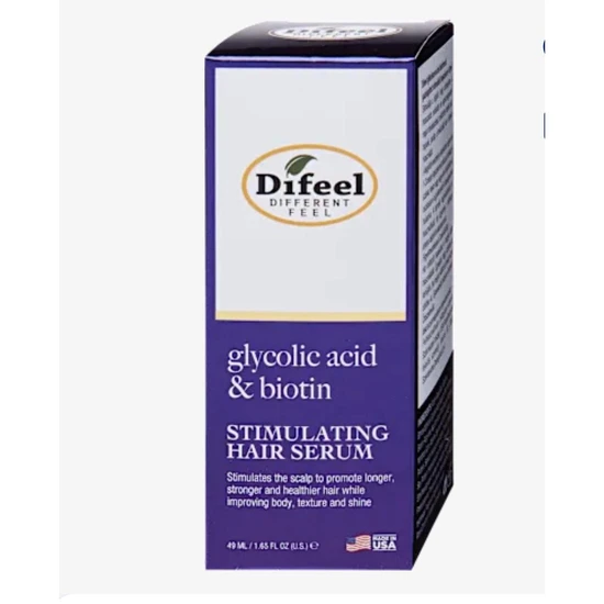 Difeel Glycolic Acid & Biotin Stimulating Hair Serum 49ml