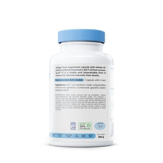 Osavi Vitamin D3 4000iu Softgels 120