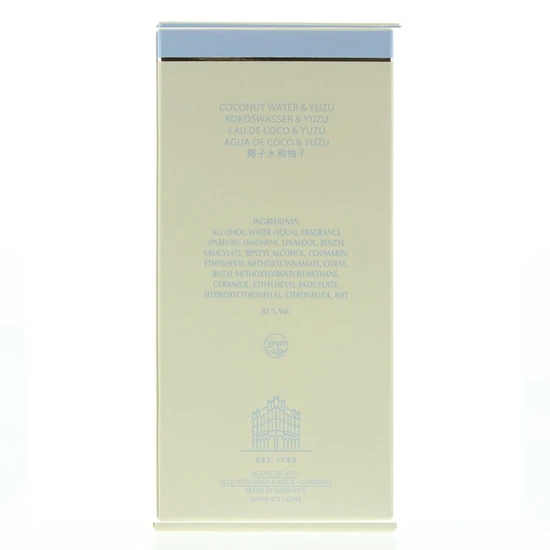 4711 Acqua Colonia Coconut Water & Yuzu Eau De Cologne 50ml