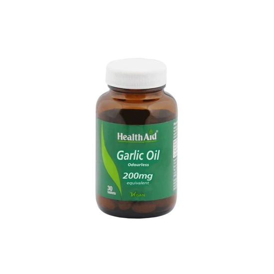 Health Aid Garlic Oil 200mg Tablets 30 Tablets