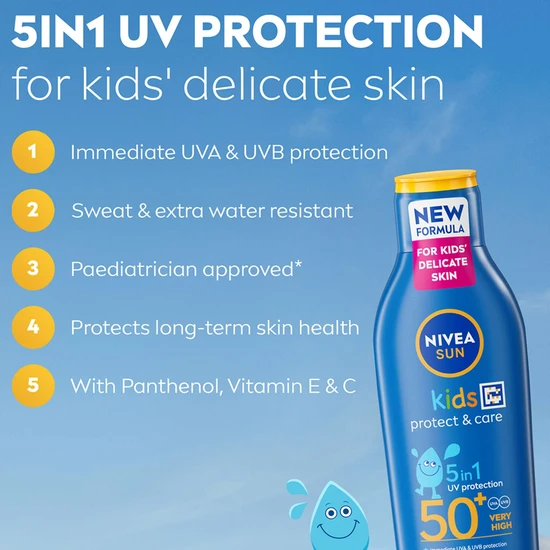 Nivea Sun Kids Protect & Care SPF 50+ Lotion 200ml