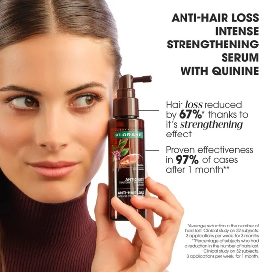 Klorane Quinine Anti-Hair Loss Intense Strengthening Serum 100ml