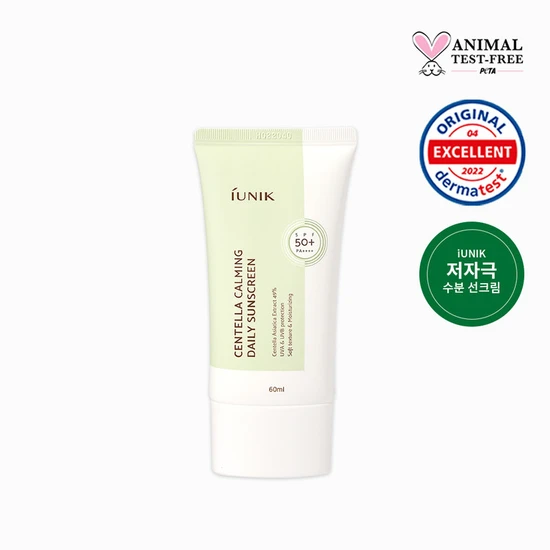 IUNIK Centella Calming Daily Sunscreen SPF 50+ 60ml