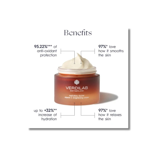 Verdilab Natural Glow Vitamin C Brightening Cream 50ml