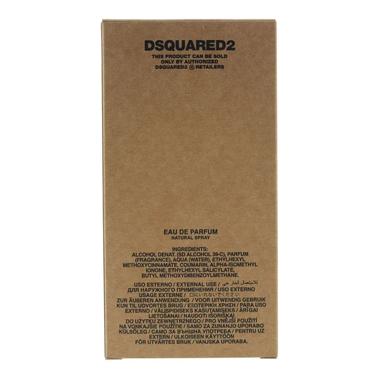 Dsquared2 Original Wood Eau De Parfum 100ml