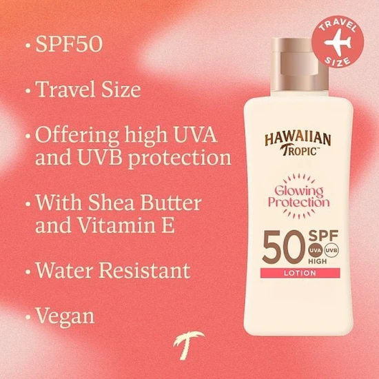 Hawaiian Tropic Glowing Protection Lotion SPF 50 75ml